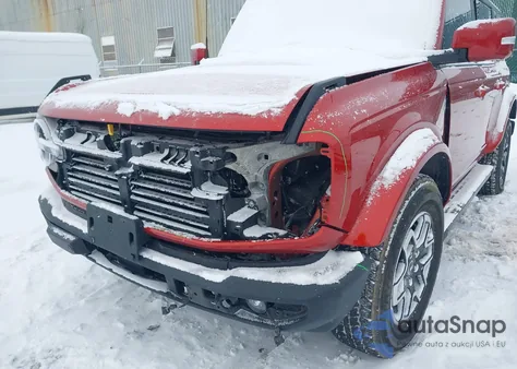 2024 Ford Bronco Outer Banks z USA, uszkodzony, nr VIN 1FMEE8BP5RLA66485